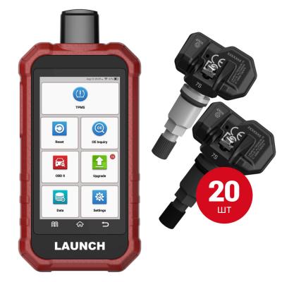 Комплект TPMS Launch, 20 датчиков + сканер Launch CRT511S V2